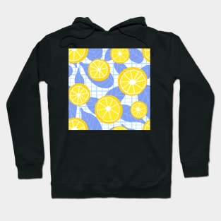 Fresh summer pattern with lemon slices Hoodie